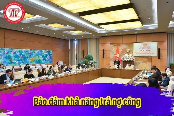 Bảo đảm khả năng trả nợ công