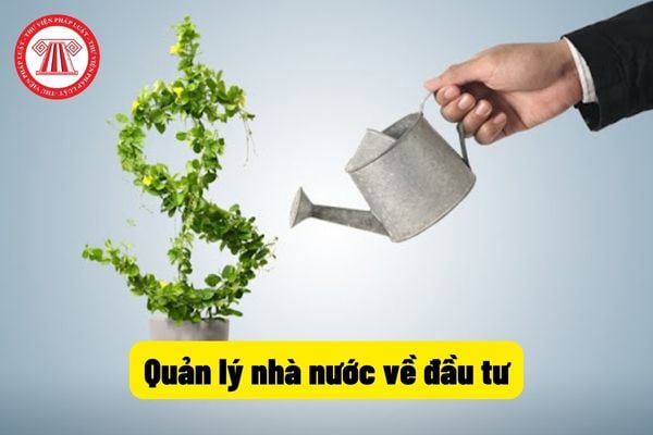 Quản lý nhà nước về đầu tư